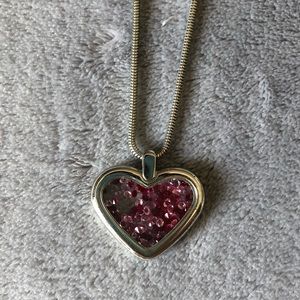 Swarovski heart necklace